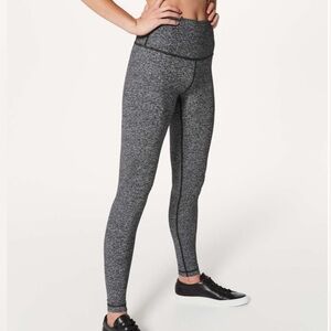 Lululemon Wunder Under Hi-Rise
Tight *28" Heathered Black Size 6